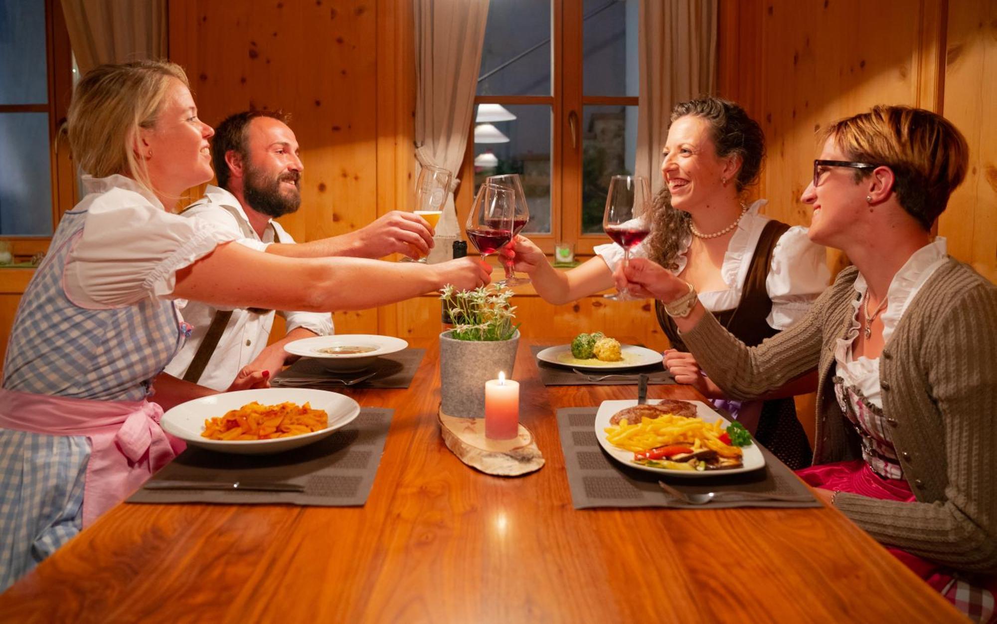 Gasthaus Bad Siess Longostagno Bagian luar foto